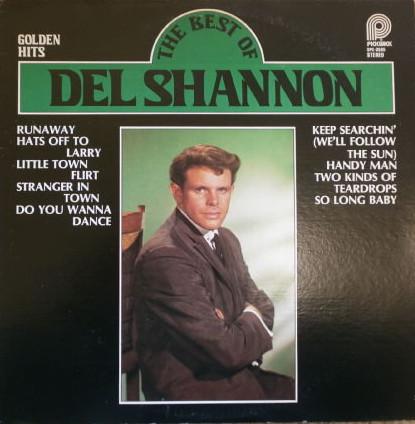 LP Record DEL SHANNON Golden HitsThe Best Of Del Shannon SPC3595 Pickwick 1978 US Rock Used