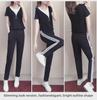 2025 European Women's Summer Slim Two-Piece Sports Suit – Short-Sleeved, Versatile, Niche Design for Students