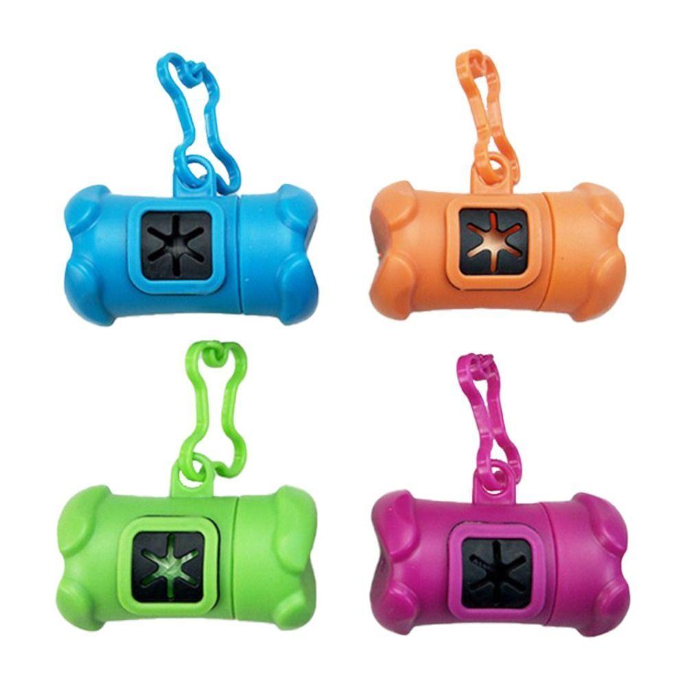 Pet Waste Bag Dispenser Dog Waste Bag Holder Plastic Puppy Garbage Bag Carrier Case Animal Supplies