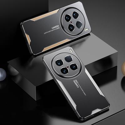 Матовый жесткий чехол из алюминиевого сплава для VIVO X100 Ultra X100S Pro, противоударный бампер для Vivo X100Ultra 5G X100 SX 100 Pro, защитный чехол для телефона