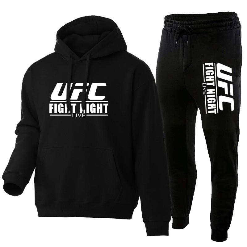 Unisex Hooded Sweatshirt Set With Letter Print Thickened Cotton Blend Loose Fit Winter Casual Sportwear