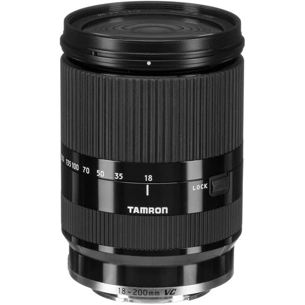 TAMRON High Magnification Zoom Lens 18-200mm F3.5-6.3 DiIII VC Sony E Mount Mirrorless Camera NEX...