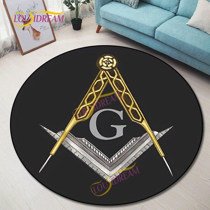 Масонские круглые коврики. Коврик для домашнего игрового стула. Масонский коврик для детской комнаты. Коврик для компьютерного стула. Коврик для деревянного пола масонов.