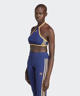 Верх Adidas с рифленым воротником - Синий / Jh0612