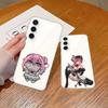 Cute D-doro Nikke Doro Phone Case For Samsung Galaxy S21 S22 S23 S24 S25ULTRA FE Ultra Plus5G A52S Transparent Cover
