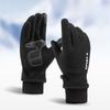 Autumn Winter Fleece Lined Thermal Gloves Men Polar Fleece Waterproof Ski Riding Outdoor Sports Motorcycle Warm Gloves