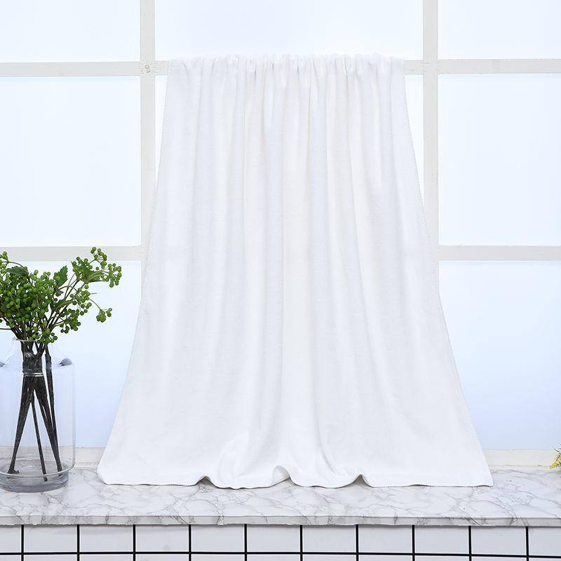 Очень большое банное полотенце из микрофибры, мягкое, хорошо впитывающее и быстросохнущее, многофункциональное для спорта, салонов красоты и отелей.