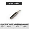 65.80.100.120.135mm Length Open Hex Nut Driver Socket Slotted Impact Electric Hex Shank Slotted Drill Bit Sockets Wrench Tool