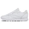 Classic Leather Series Sports Comfort Low-Top Lifestyle Shoes Women Sneakers White Gray CN7754