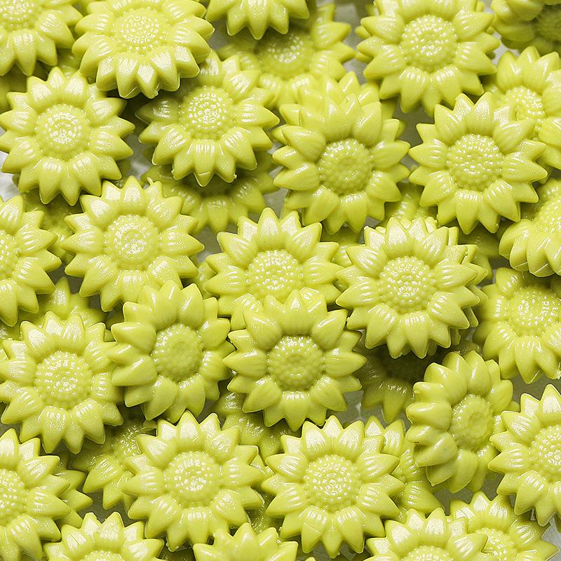 Huidisi Перламутровые Гранулы Сургуча Смешанных Цветов Подсолнух для Штампов