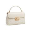 Charles & Keith Chic Commuter Quilted PU Crossbody Shoulder Tote Bag Small Women bags Cream Black Light-Pink CK2-50701578