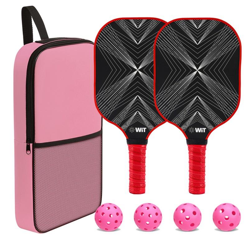 Pickleball Paddle Glass Fiber Composite With Honeycomb Core Outdoor Sports Training Recreation