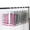 Multi-layer Trouser Rack Storage Holder Anti-Slip Foldable Design Versatile Stainless Steel Anti-Slip Clothes Hanger Scarf Holder