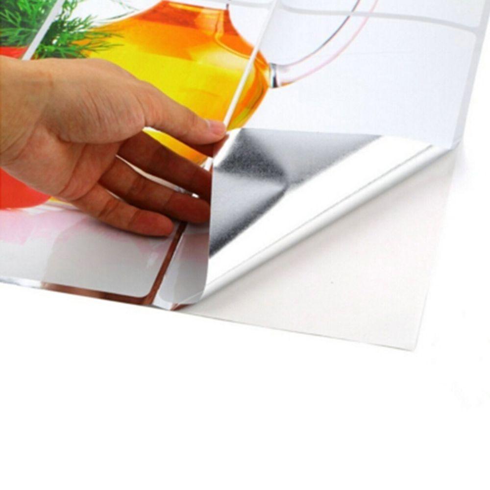 Наклейка Водонепроницаемая антимасляная пятно на кухонную плитку Наклейки на кухонную плитку Украшения для кухни Овощи Lecythus