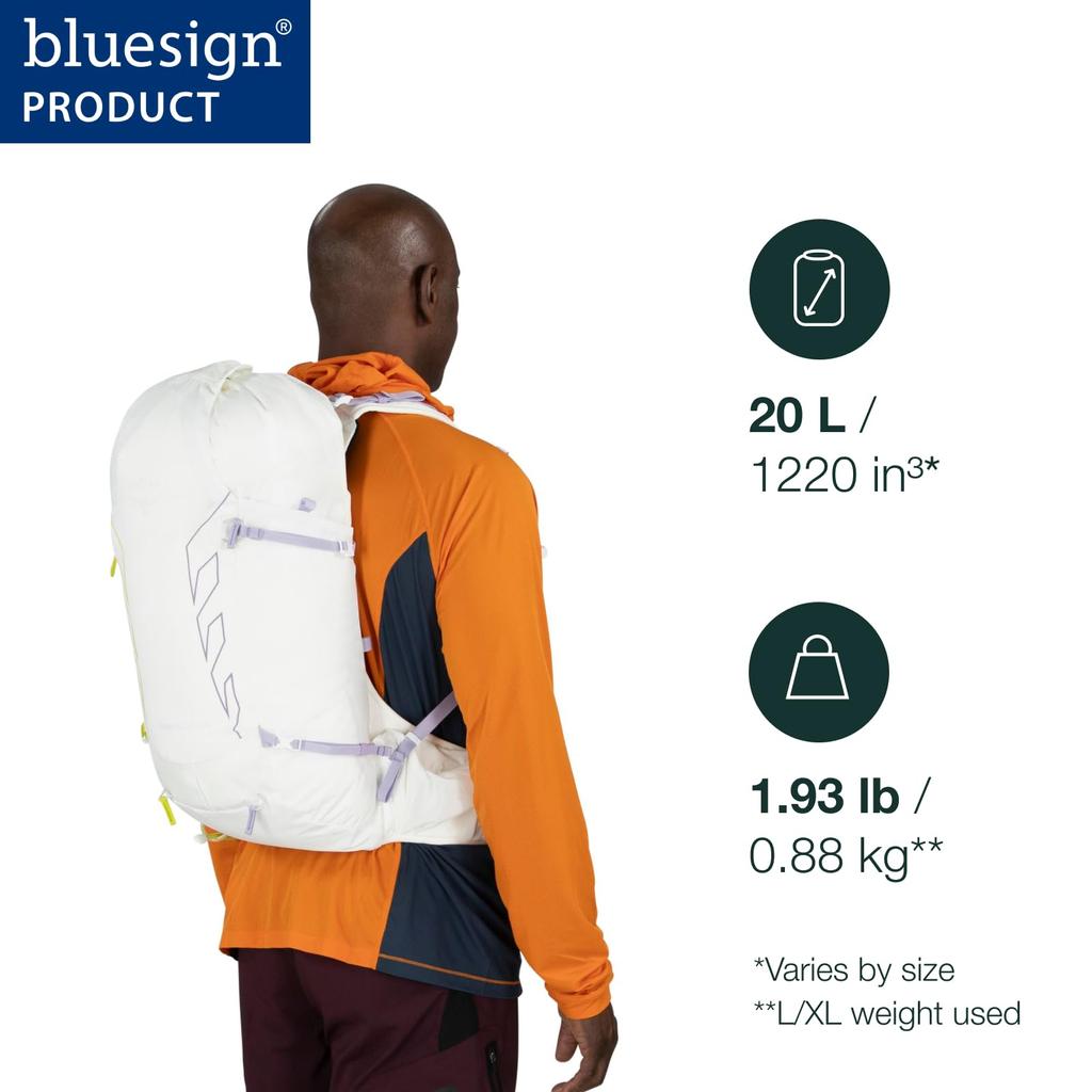 Osprey Talon Velocity 20L Hiking Backpack Matcha Men's Green/Lemongrass S/M