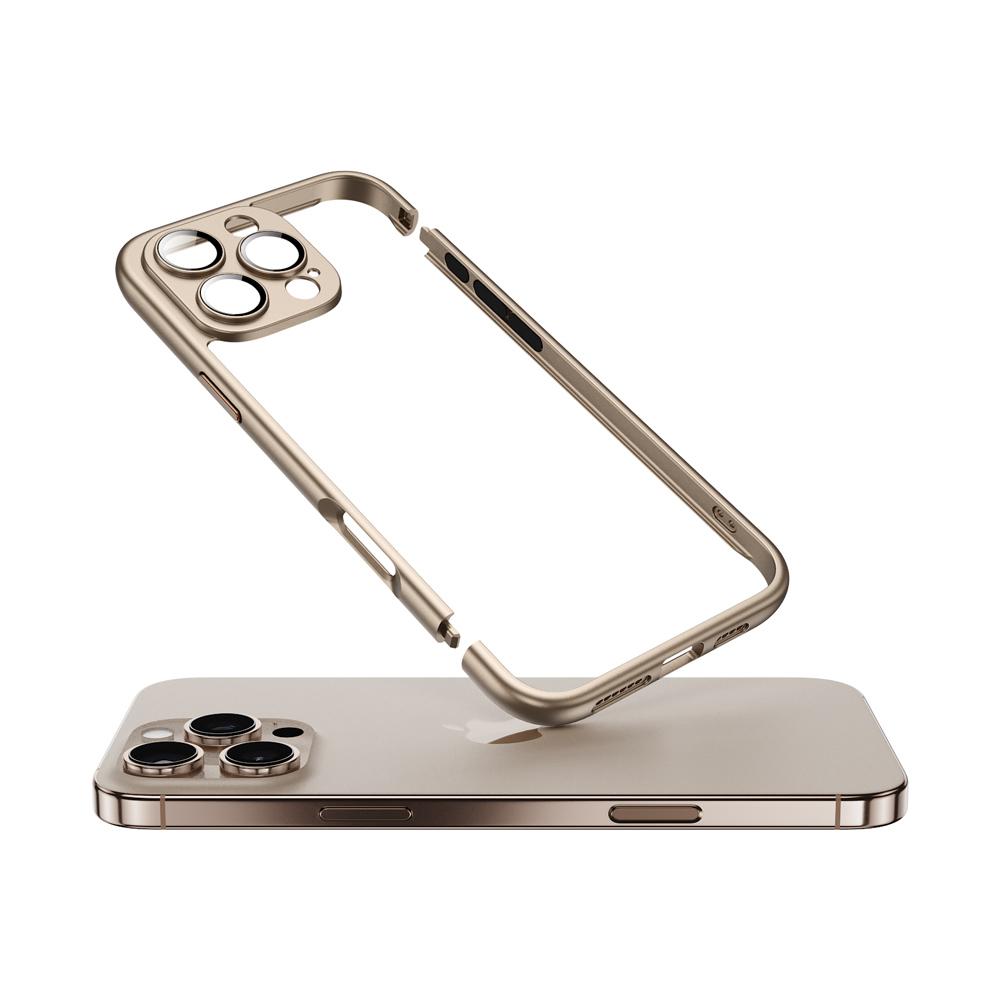 Тонкая матовая рамка с защитным чехлом для стеклянных линз для iPhone 16 15 14 13 12 Pro Max Plus, охлаждающая бамперная крышка с полым задником