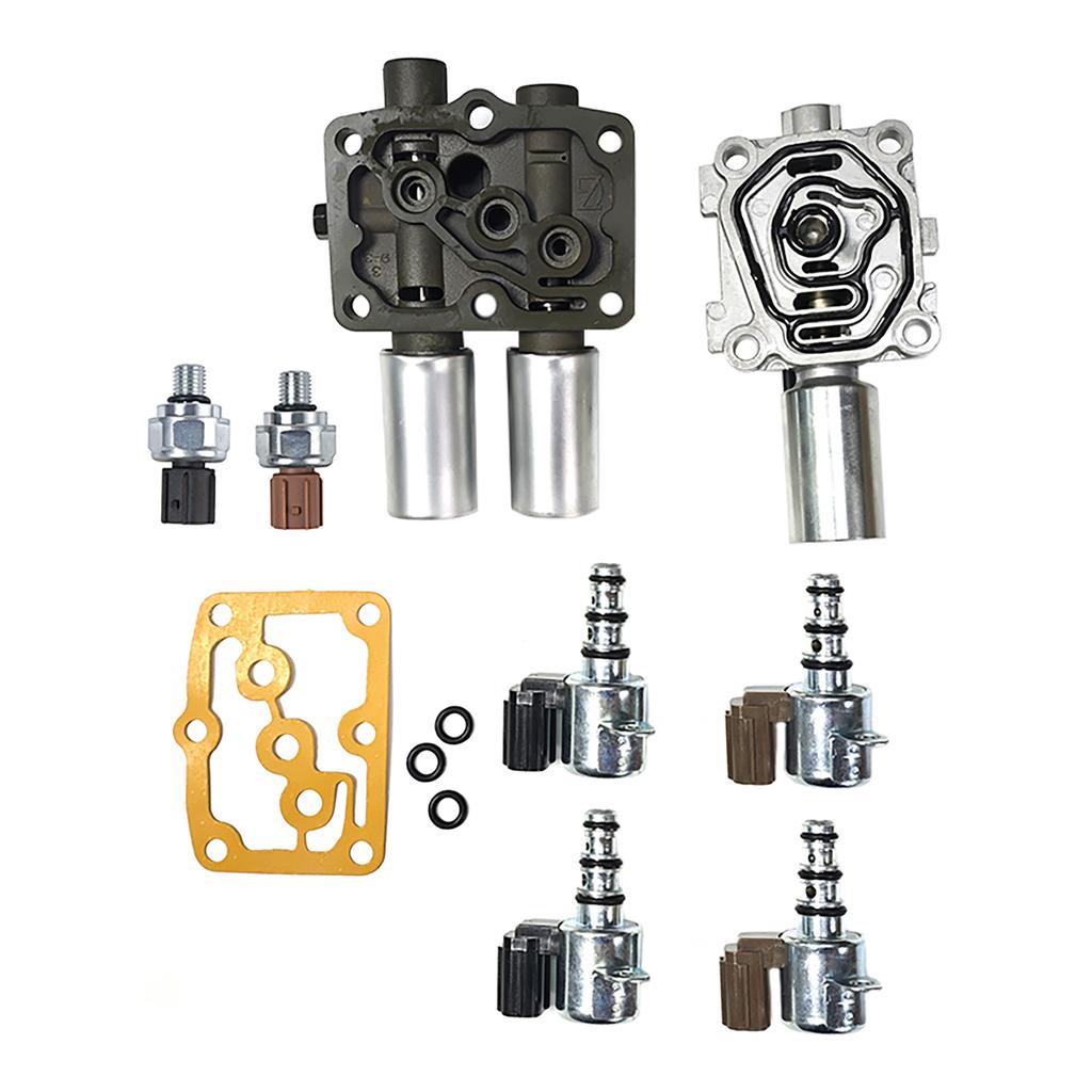 9 шт. для комплекта соленоидов трансмиссии автомобиля Acura CL 8250-P6H-024 28600-RKE-004 для замены автомобильных аксессуаров Honda Accord Odyssey