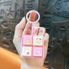 НОВЫЙ светодиодный брелок-игрушка Хелло Китти, Милый мини-клавиатура, Нажимающийся кулон, Кавайный мультяшный брелок для сумки, Подарок для снятия стресса