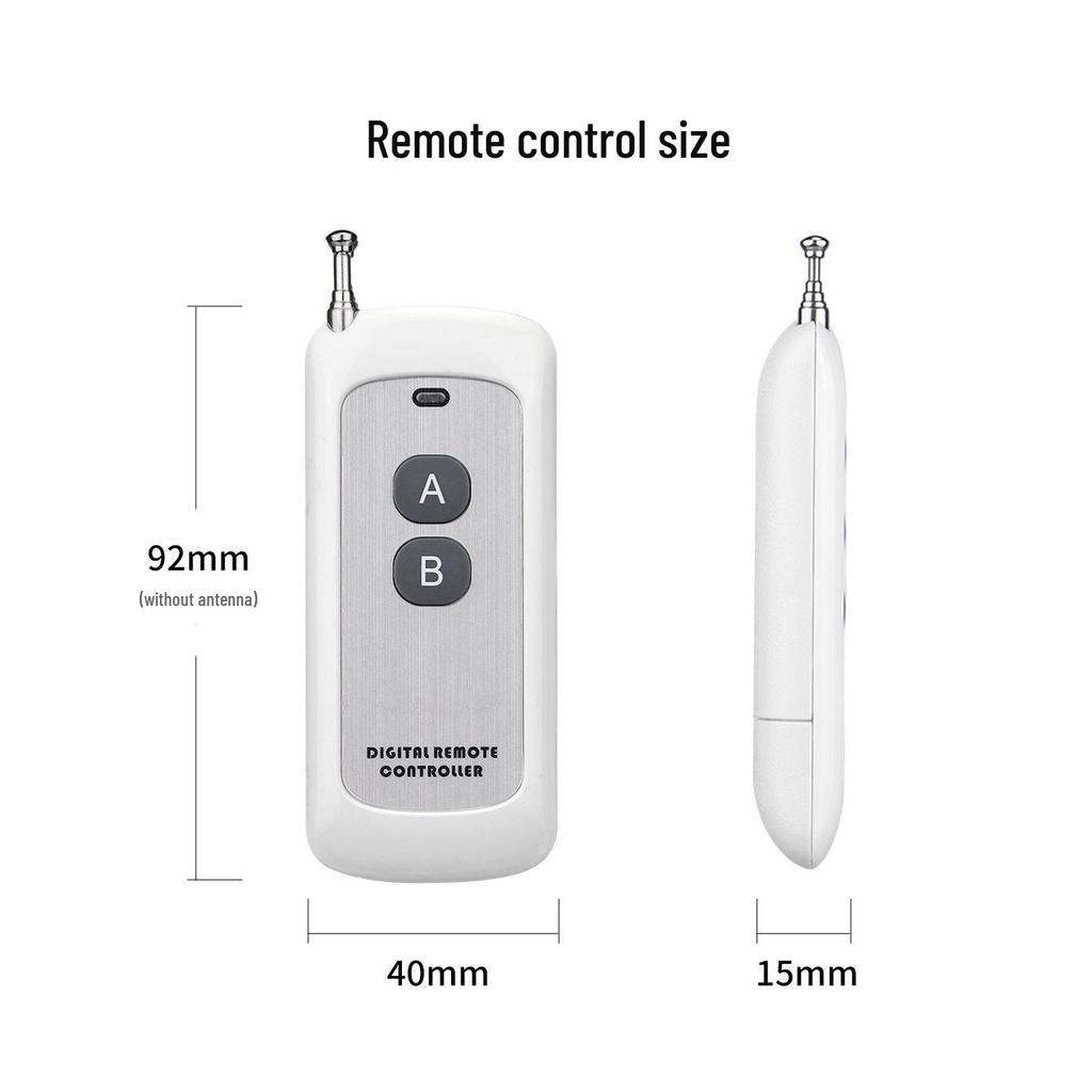 Dual-Direction Remote Control Switch for 12V-48V Motors: Forward/Reverse & Boom Barrier Operation
