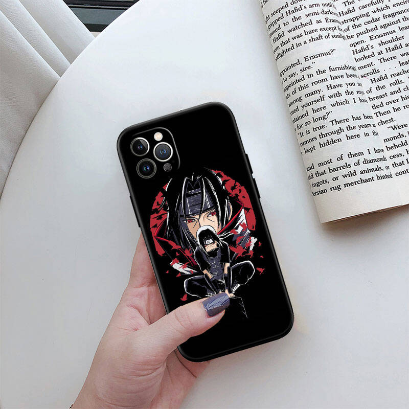 MH101 Чехол-бампер с логотипом Наруто для iPhone 7 8 11 12 13 14 15 16 17 16E XS Pro Max XR X SE Air