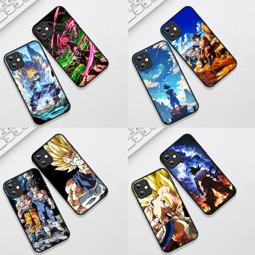 Cover for Motorola Moto G55 G45 G75 G85 G35 Edge 50 30 Fusion 40 NEO Ultra Pro Phone Case Anime G-Gokus V-Vegetas Dragon IV