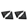 WVWGI1 Hot 2026 For Benz Anti-collision Car Door Corner Covers Stickers Auto Protection Decal for Mercedes Benz C200 C260 C300 V177 W24 QQ9