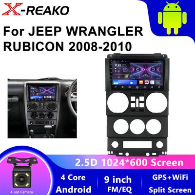 CarPlay Android 13 для Jeep Wrangler Unlimited 3 JK 2008 - 2010 камера автомобильный GPS навигатор головное устройство радио авто LTE WiFi без DVD