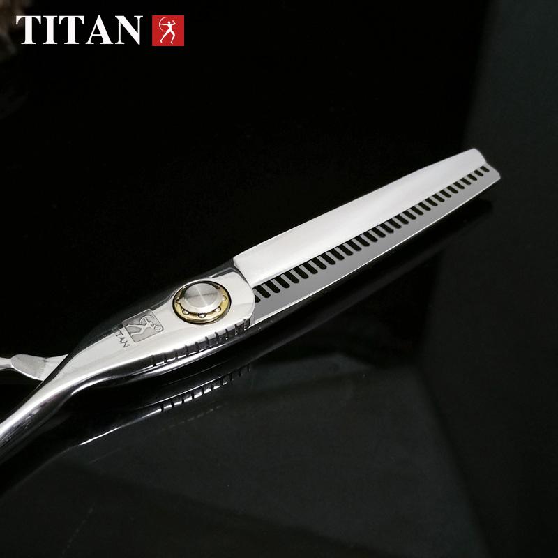 Профессиональные парикмахерские ножницы TITAN, парикмахерские ножницы для стрижки волос, филировочные ножницы, ЯПОНИЯ, сталь 440c