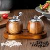 Mini Hand Crank Ceramic Core Pepper Grinder Ball Salt Spice Mill Kitchen Tool