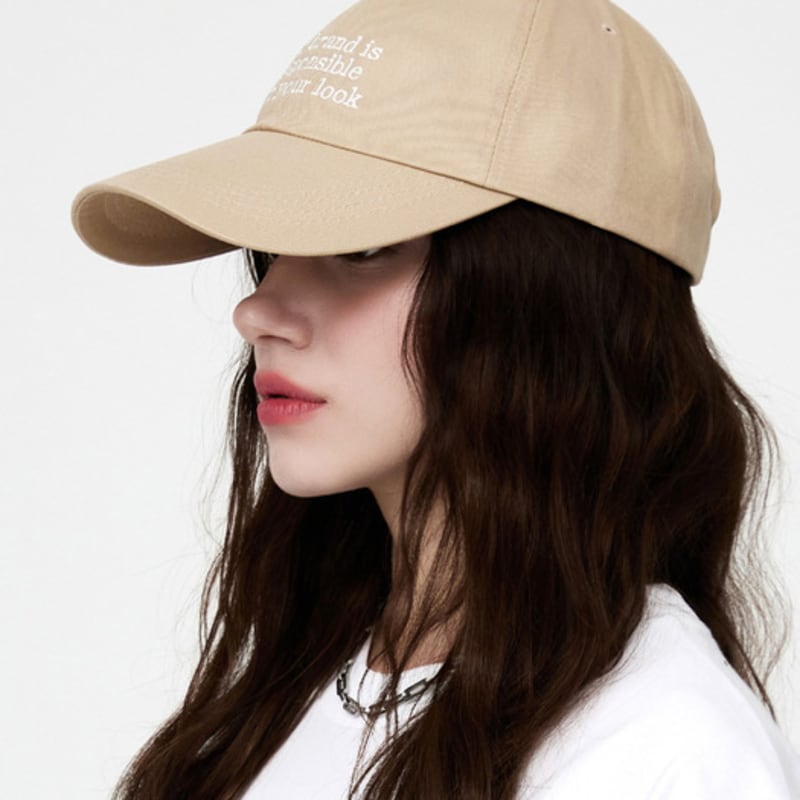 ULUK Slogan Embroidered Cotton Ball Cap (6 Colors)