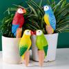 4Pcs Parrot Watering Spikes Self-Watering Planters Continuous Moisture Release System Watering Device Low-maintenance Plant Care