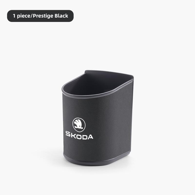 HIAQ2 Car Door Back Seat Cup Holder Storage Box Organizer Valve Cap For Skoda Kylaq Elroq Kodiaq Octavia Enyaq Kamiq Scala Superb Yeti