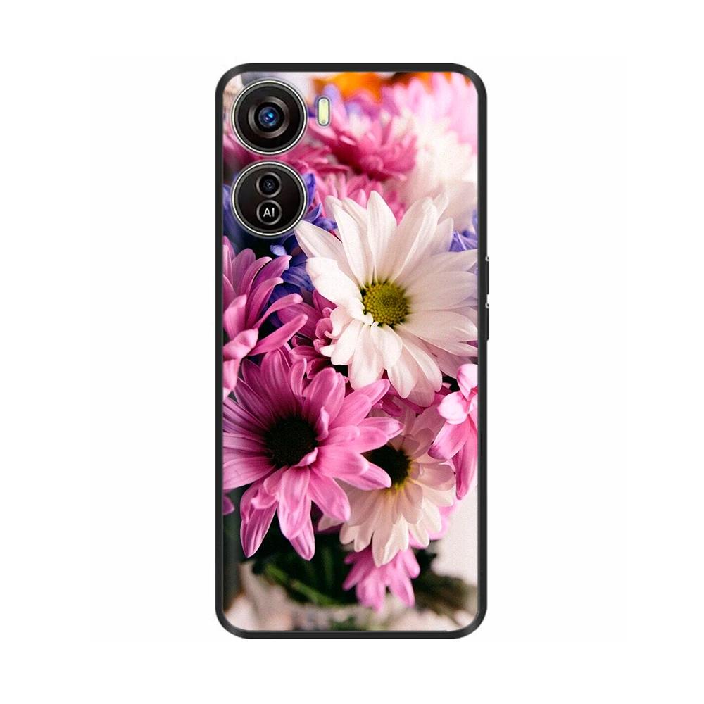 Чехол для ZTE Blade V50 Design 5G Мягкий силиконовый чехол для телефона для ZTE Blade V50 Design 4G 5G Ударопрочный корпус Задняя крышка Coque