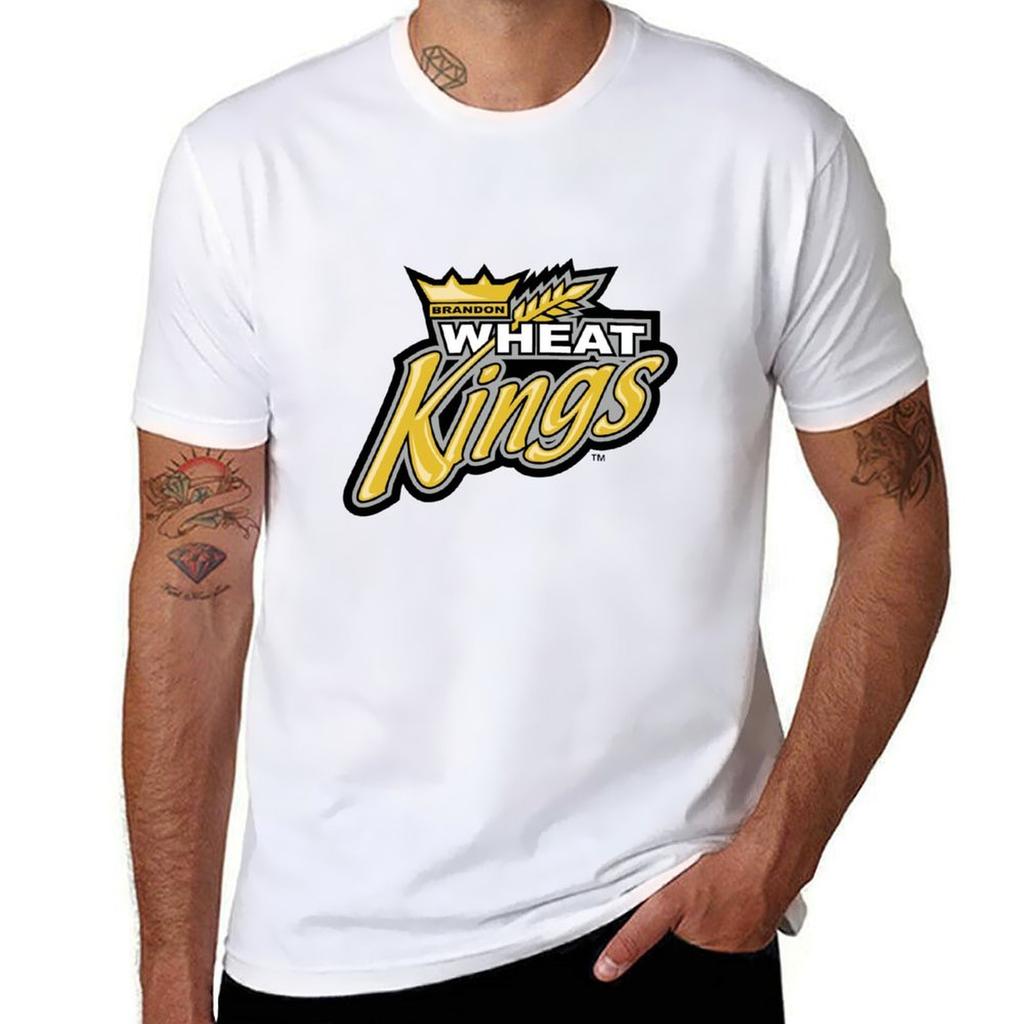 Brandon Wheat Kings Tshirt Utility Work Short Sleeve Top