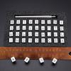 36Pcs 3mm/6mm Stainless Steel Alphabet Number Stamp Punch Tools Set Leathercraft Hole Punching Tools Kit