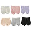 2-14 Years Kids Girls Elastic Boxer Briefs Solid Color Safety Pants