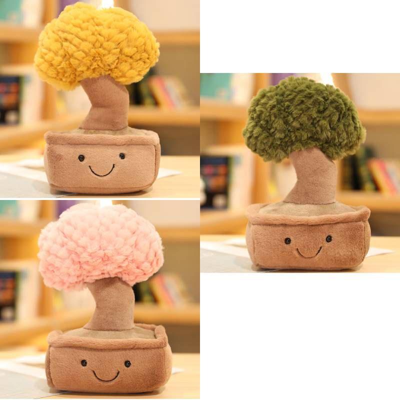 Jellycat Inspired Multicolor Fortune Tree Plush Pillow Doll