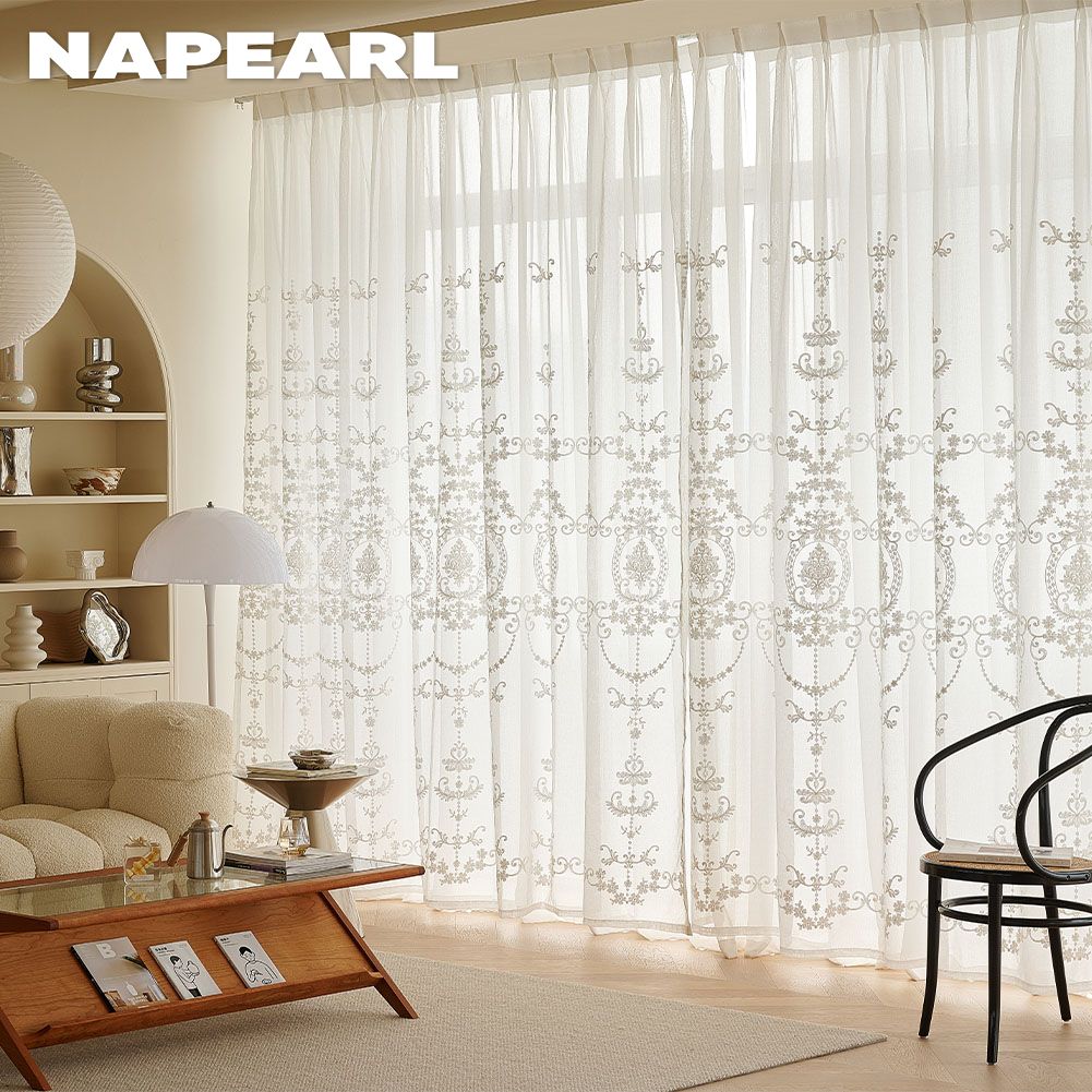 Тюль для окон в европейском стиле