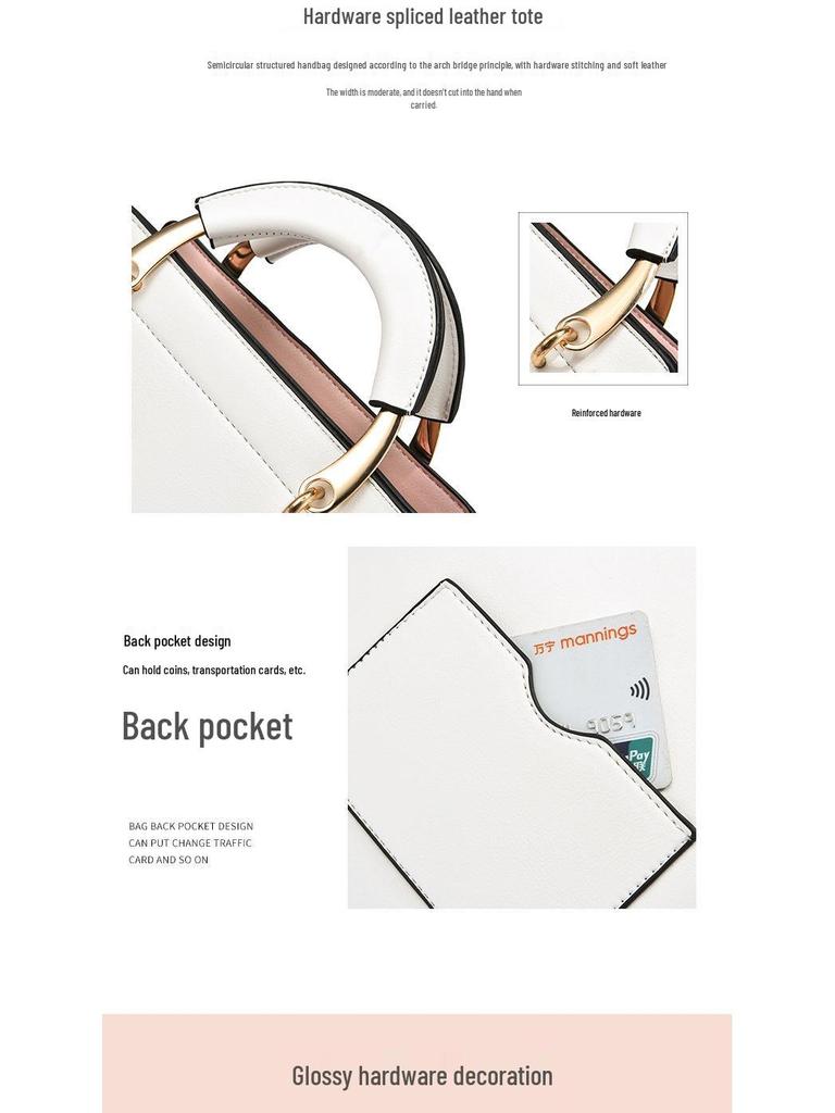 Трендовая женская сумка через плечо «Мать и дитя» 2025 года - Универсальная и модная сумочка