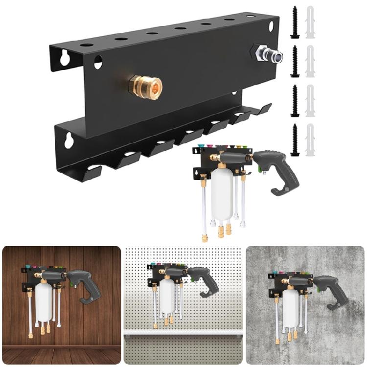 Wall Mount Rack Pressure Washer Holder for Pressure Washer and Accessories, Easy Installation Tool Holder