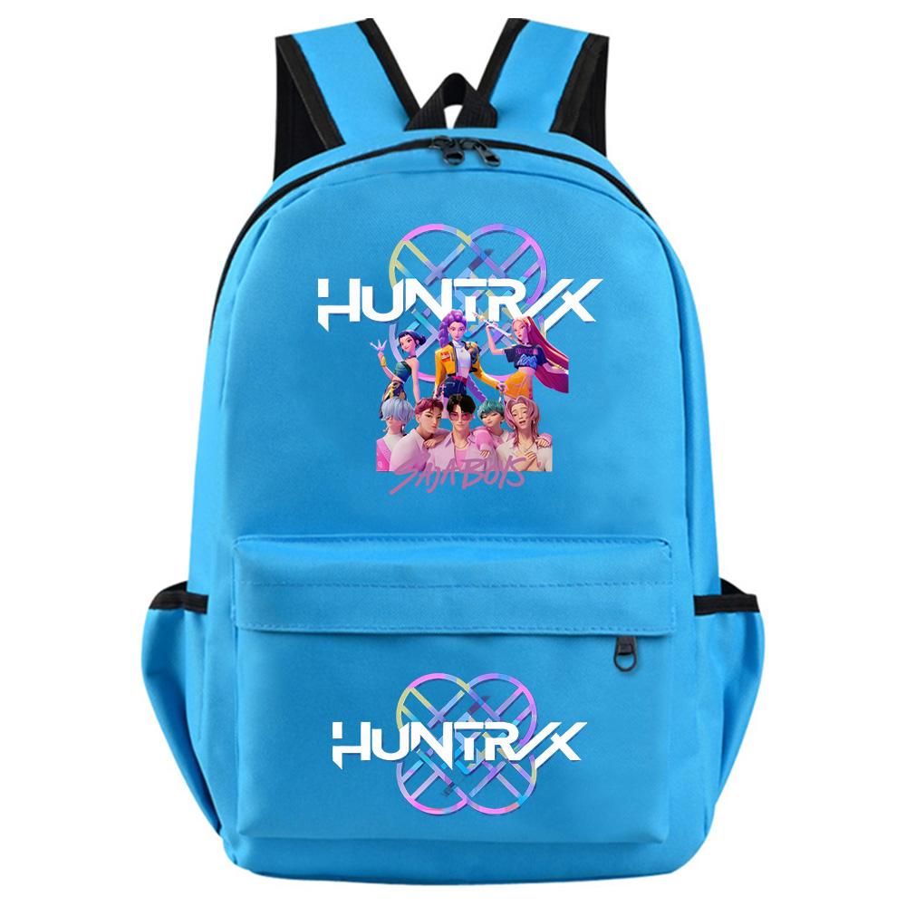 Anime Kpop Demon Hunters Printed Backpack for Teenager Student Girl Boy Bookbag Schoolbag Women Large Capacity Travel Bag Kid Gift Rucksak