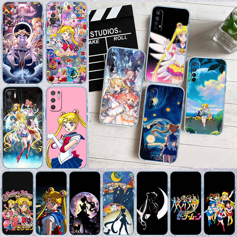 MH133 S-Чехол для телефона Sailor Moon для Motorola G34 G32 G31 G14 G15 G84 G62 E32 G24 G72 G71 G73 G85 G200 G60 G52 G51 G50 G42 G41 G32 G30