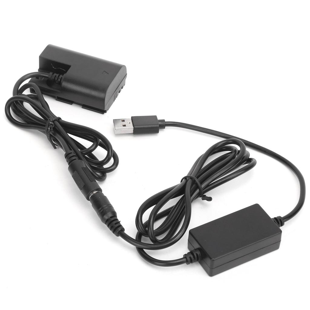 Адаптер питания постоянного тока LPE6 с имитацией аккумулятора и кабелем USB для Canon 5D2 5D3 5D4 6D 6D2