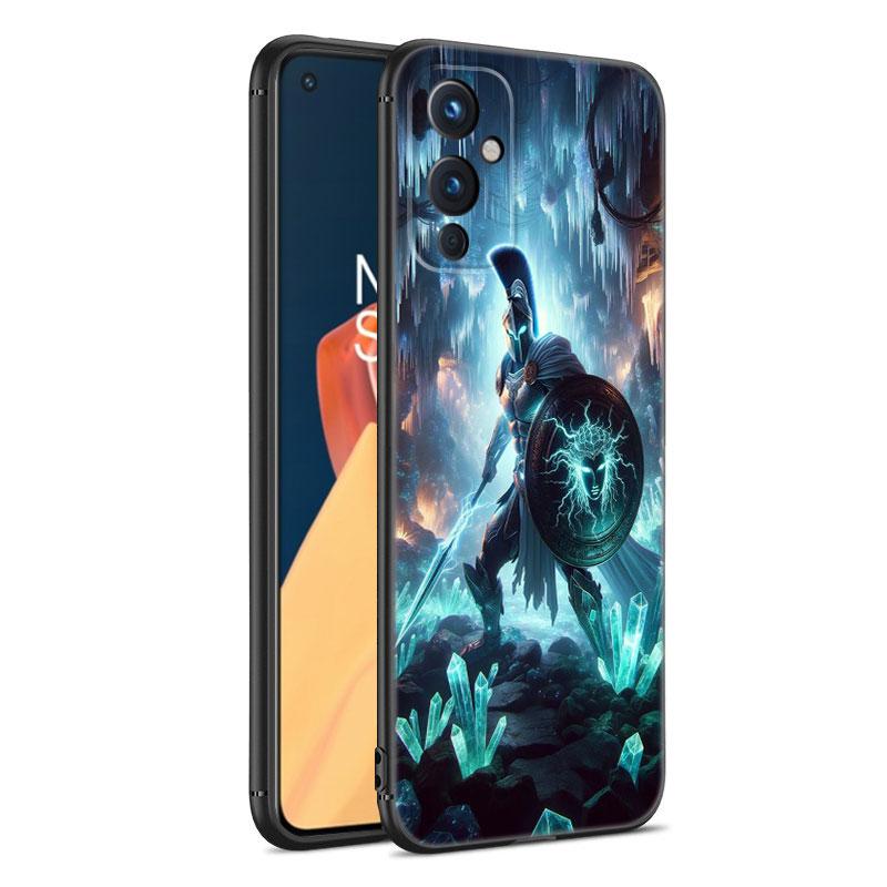 Спартанский черный силиконовый чехол для телефона OnePlus 9 10 11 12 ACE 2V Pro 9RT 10T 10R Nord CE 2 3 Lite N10 N20 N30 5G