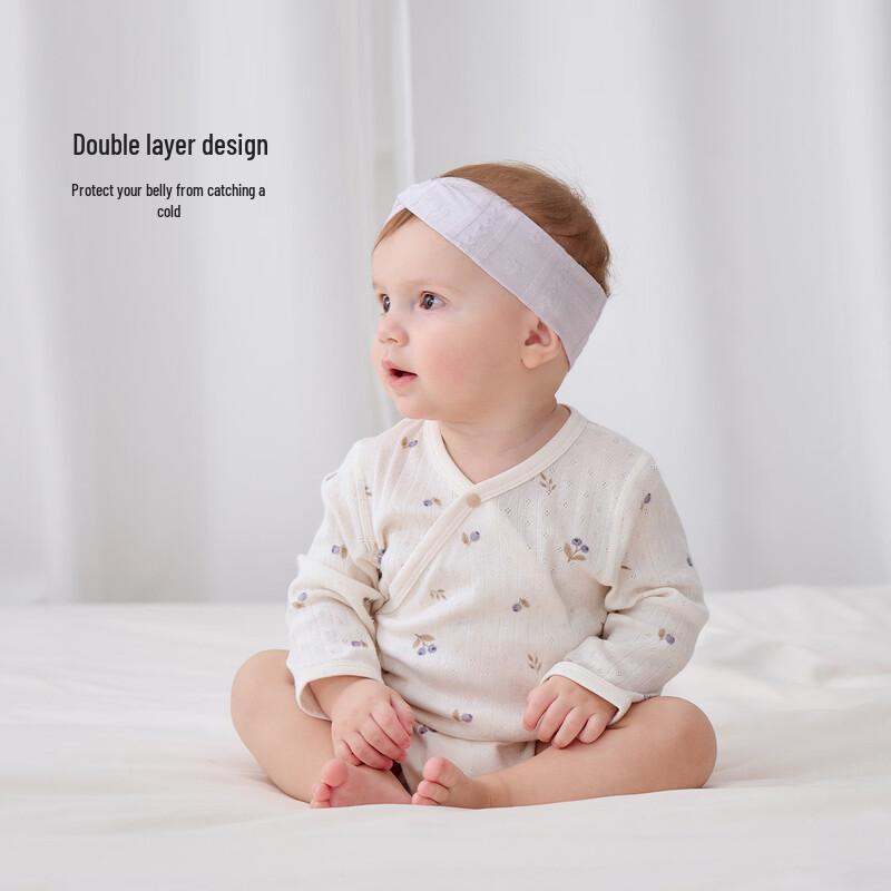 Летний боди Babylove для новорожденных из модала и хлопка, жаккардовый