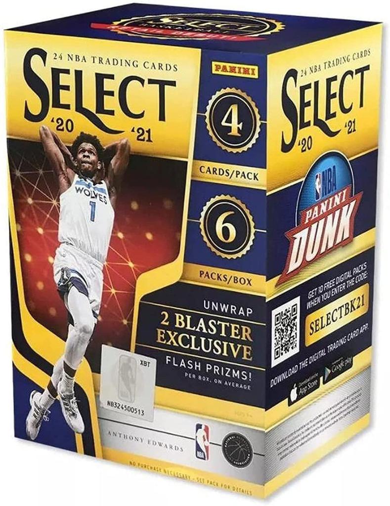 2020/21 Panini Select Basketball 6-Pack Blaster Box [Parallel Import]