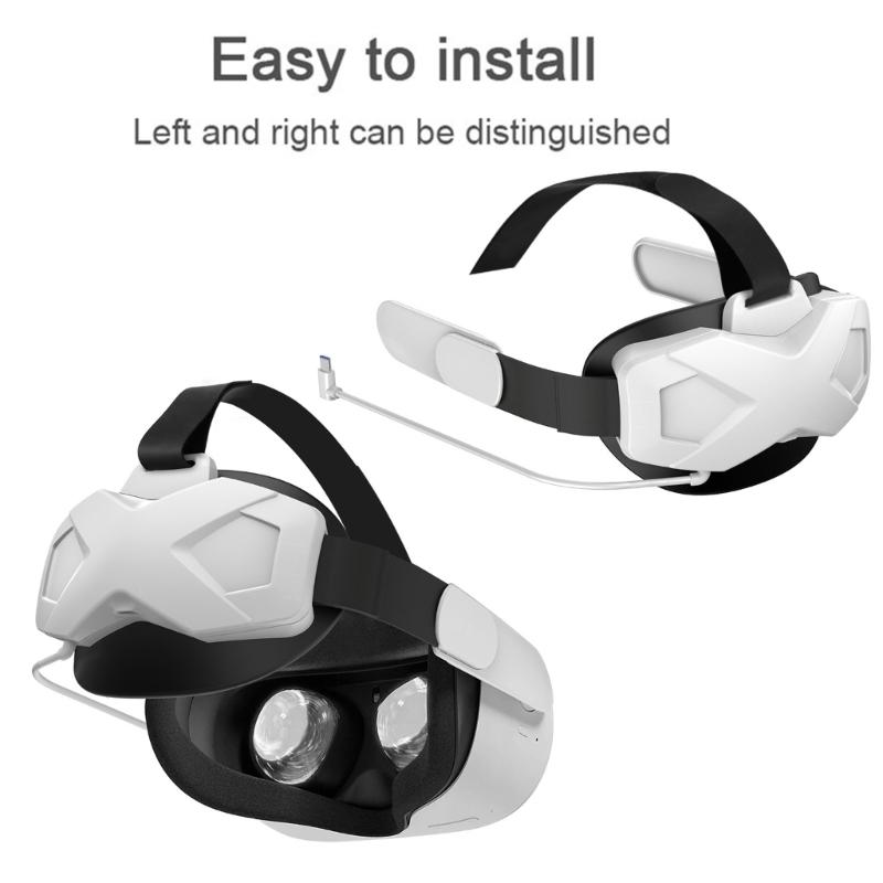 Удобная замена гарнитуры VR для оголовья для 2 ПК Виртуальная реальность в играх VR Откройте для себя новые миры