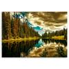 Canvas Print Forest Mountain Lake Nature