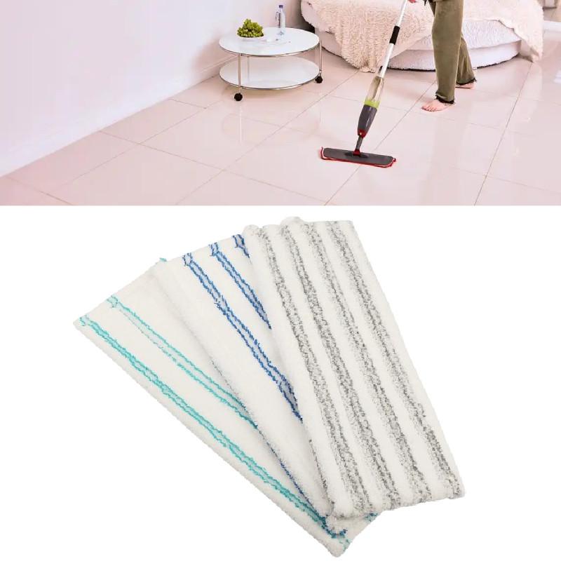 Replacement Mop Flat Cloth With Microfiber Fabric For Household Tool Cleaning