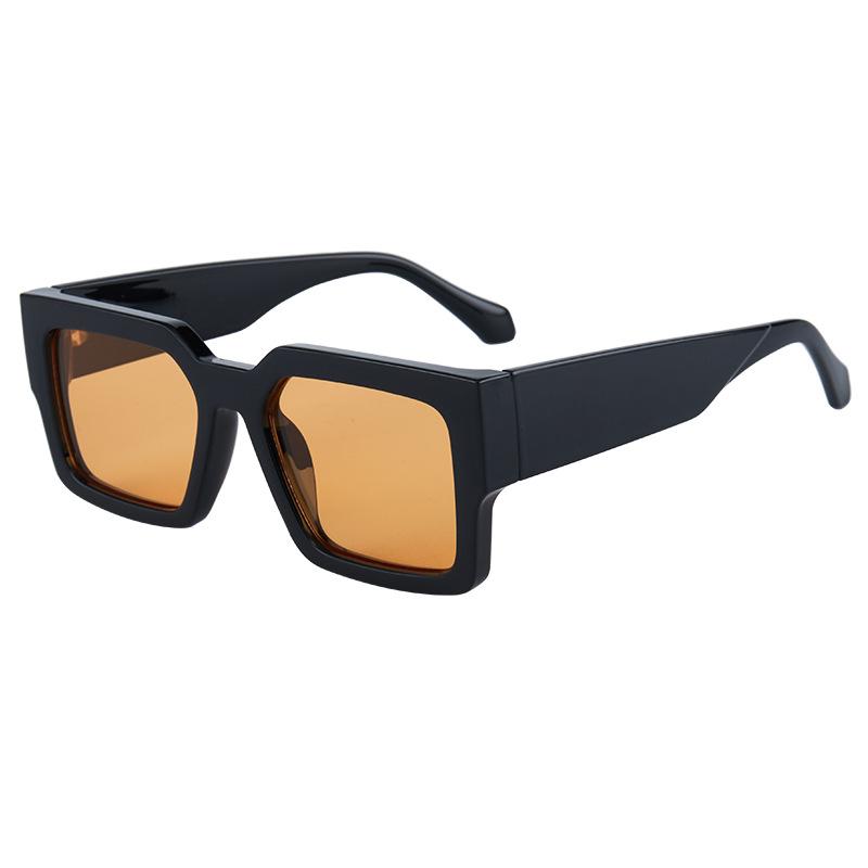 Square Shape Popular Sunglasses Fashion Trendy Uv400 Protection Men'S Sun Glasses High Quality Female Sunglass